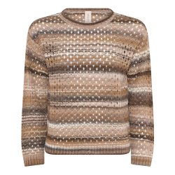 3614 Multicolour openwork pull