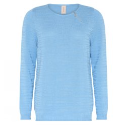 3621 Structured pullover w. zi