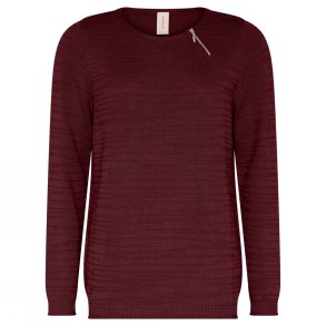 3621 Structured pullover w. zi