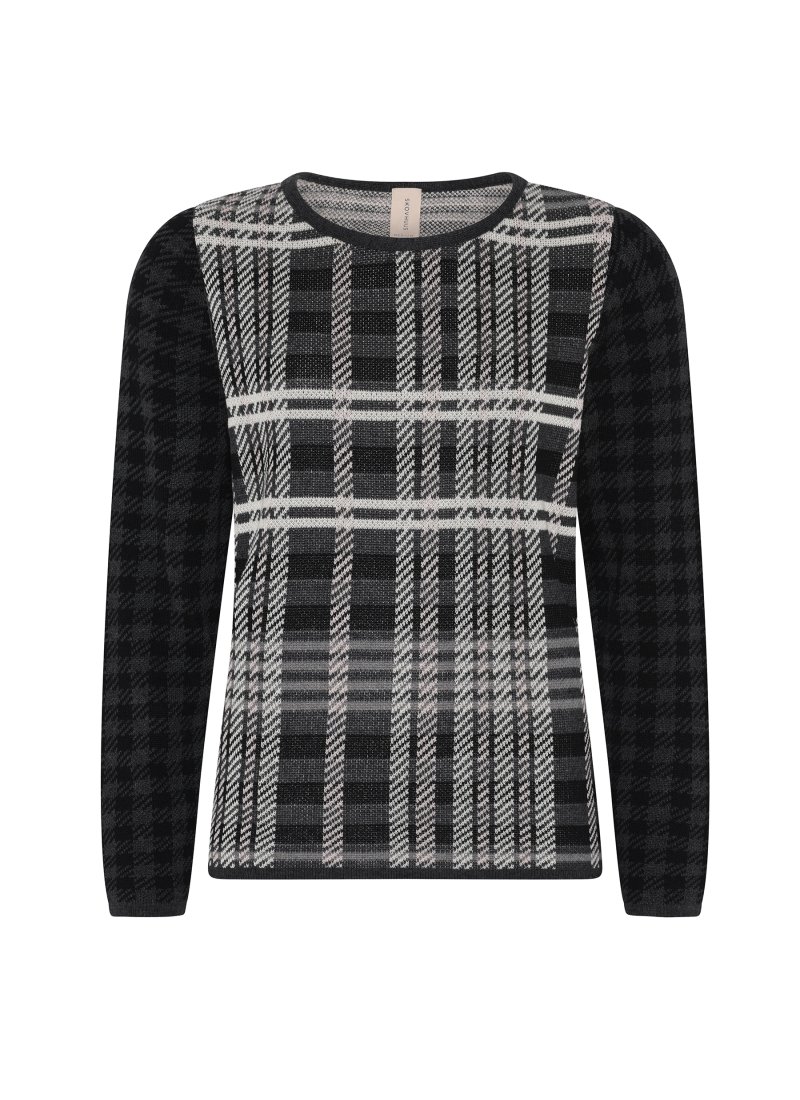 3639 Special checked pullover