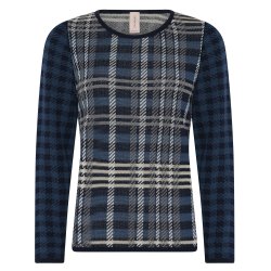 3639 Special checked pullover