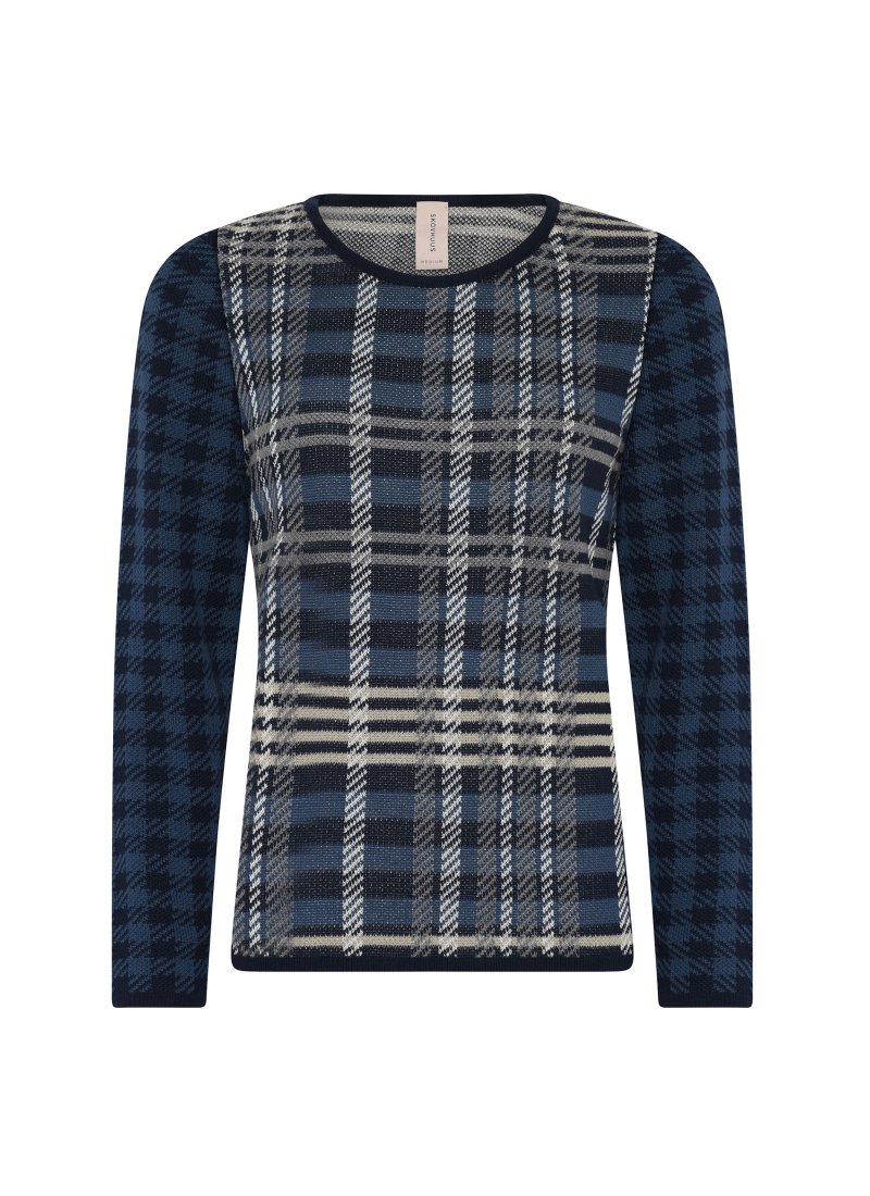 3639 Special checked pullover