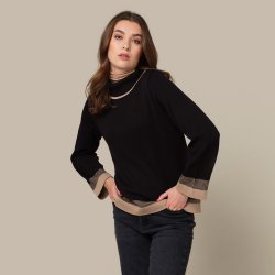 3643 A-shaped turtle pullover