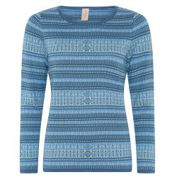 3660 Mini jaquard pullover