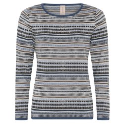 3660 Mini jaquard pullover