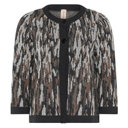 3671 Jaquard patterned cardiga