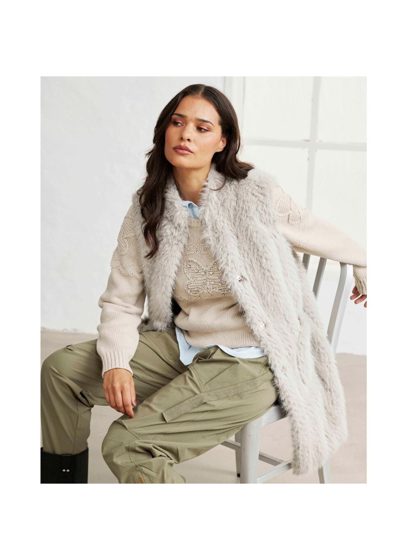 16263 Farrah fur vest